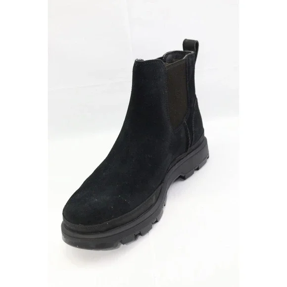 UGG CHELSEA MEN BOOTS LEATHER  Black Size 7 / UK 6 / EU 40 / JP 25 - Picture 11 of 16